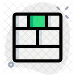 Bottom Sitemap Grid  Icon