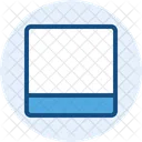 Bottombar Layout Web Layout Icon