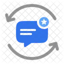 Boucle De Retroaction Message Rechargement Icône