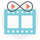 Video Boucles Clips Icon