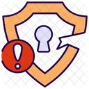 Bouclier Anti Breche Securite Anti Breche Defense Anti Breche Icon