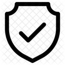 Verifie Securite Protection Icône