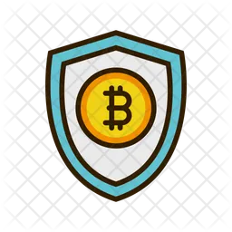 Bouclier bitcoin  Icône