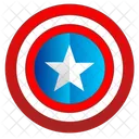 Bouclier Captain America  Icône