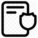 Bouclier Protection Securite Icône