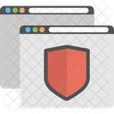 Antivirus Embleme Internet Icône