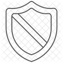 Bouclier De Securite Thinline Icon Icône