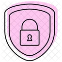 Securite Couleur Ombre Thinline Icon Icône