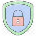 Securite Lineal Color Icon Icône