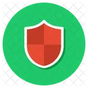 Bouclier De Securite Bouclier De Protection Antivirus Icône