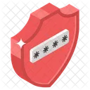 Bouclier De Securite Bouclier De Protection Antivirus Icône