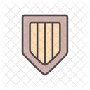 Medievale Bois Bouclier Icon
