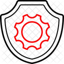 Bouclier Antivirus Protection Icône