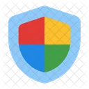 Bouclier Antivirus Protection Icône