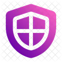 Bouclier Antivirus Protection Icône