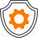 Bouclier Antivirus Protection Icône