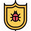 Bouclier Antivirus Virus Icône