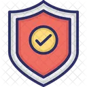 Bouclier Antivirus Bouclier De Protection Icône