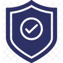 Bouclier Antivirus Bouclier De Protection Icône