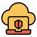 Cloud Ordinateur Portable Donnees Icon