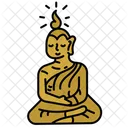 Bouddha Statue Monument Icon