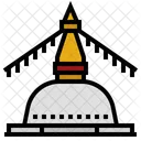 Boudhanath Stupa Nepal Icon