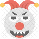 Clown Bouffon Emoji Icône