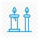 Memorial Bougie Flamme Icon