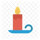 Memorial Bougie Flamme Icon