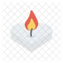 Memorial Bougie Flamme Icon