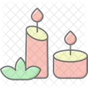 Aromatherapie Bougies Spa Icône