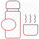 Bouteille d'eau chaude  Icône