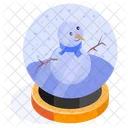 Neige Globe Noel Icon