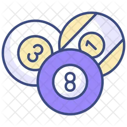 Boule de billard  Icône
