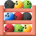 Boule de bowling-  Icône