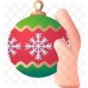 Boule De Noel Noel Decoration Icône