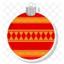 Boule Noel Decoration Icon