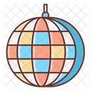 Boule disco  Icône