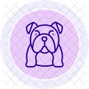 Bouledogue Icône