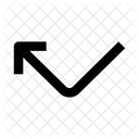 Bounce Back Arrow  Icon