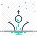 Bounce Rebound Ball Icon