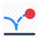 Bounce Rate Website Analytics Exit Rate Icon