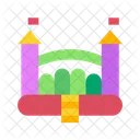 Bouncy Castle Play Game Icon
