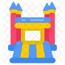 Bouncy Castle Bouncy House Jumpy Castle Icône