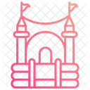 Bouncy Castle Play Game Icon