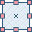 Bounding Box Cube Frame Icon