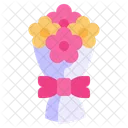 Flat Bouquet Icon