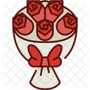 Bouquet Flower Rose Icon