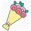 Bouquet Flowers Roses Icon