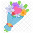 Fleur Bouquet Git Icon